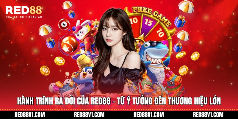 Hành trình ra đời của RED88 - Từ ý tưởng đến thương hiệu lớn