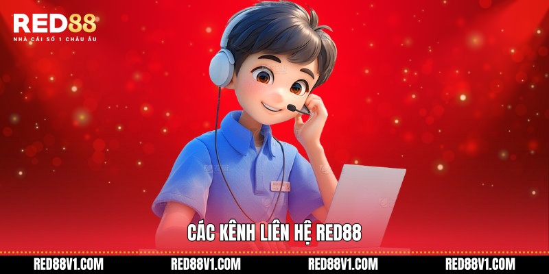 Các kênh liên hệ RED88