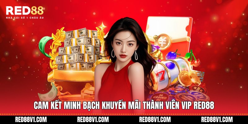 Cam kết minh bạch khuyến mãi thành viên VIP RED88